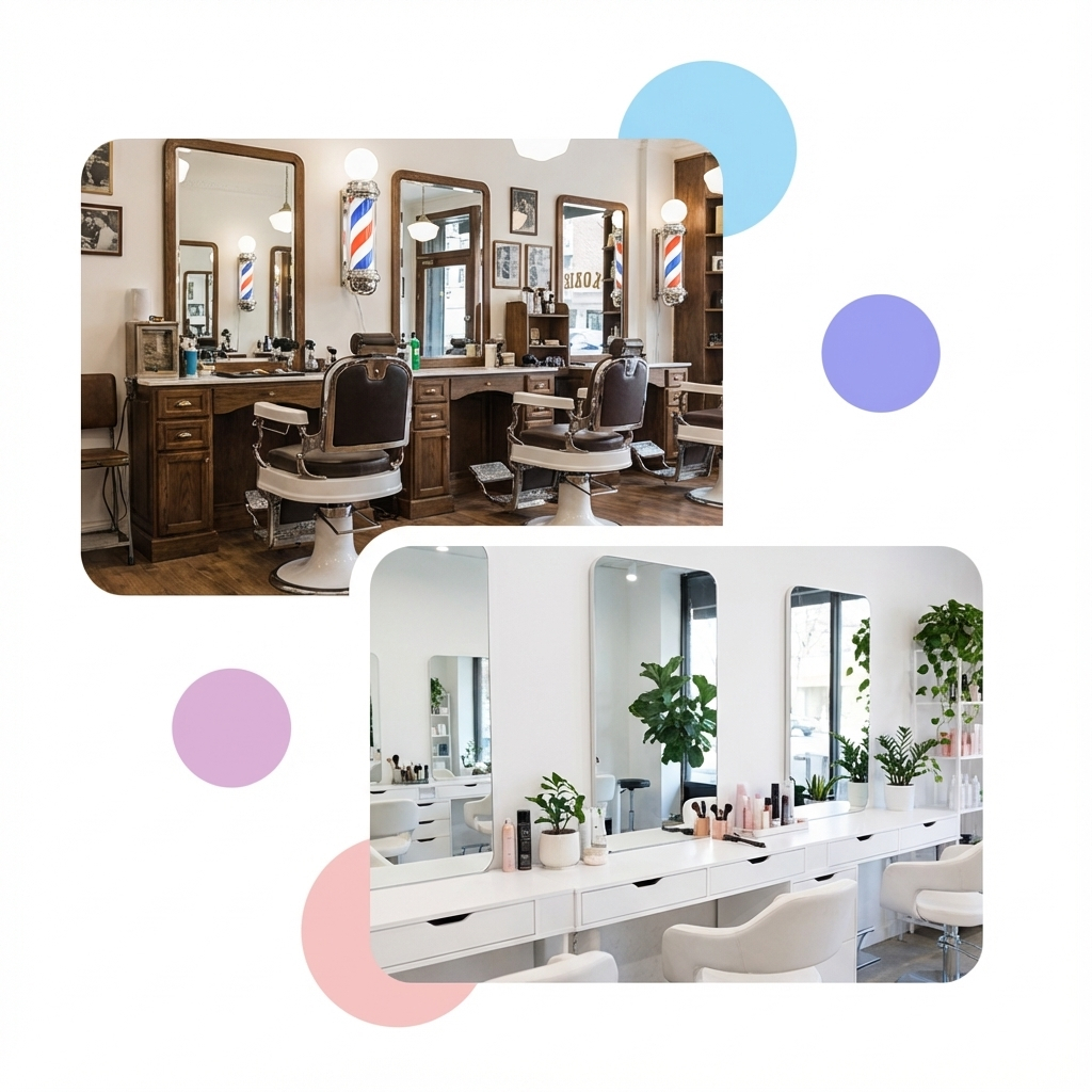 Barberías y Salones